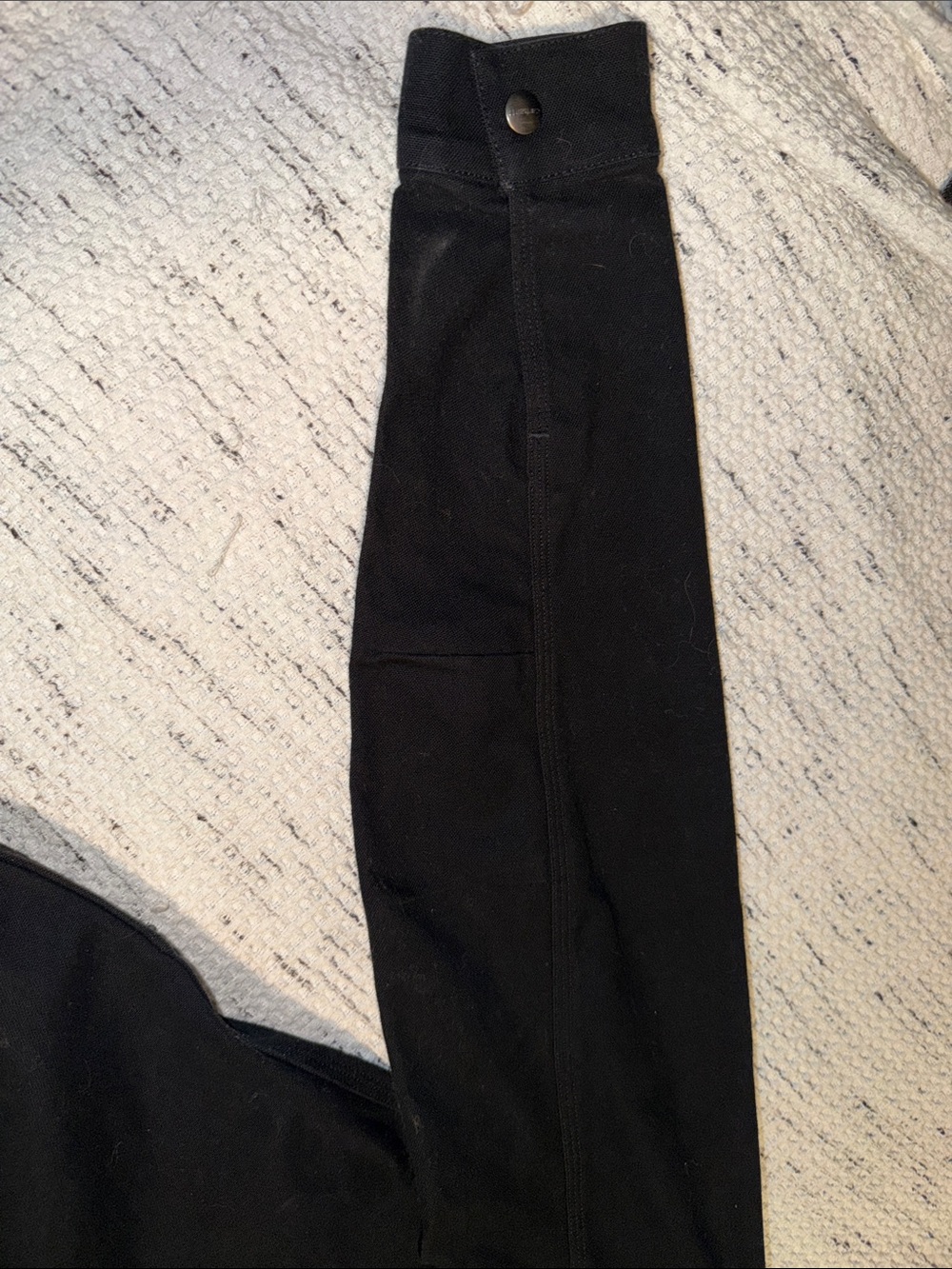 Carhartt Black Canvas Zip Jacket with Hood - Picture 5 of 7